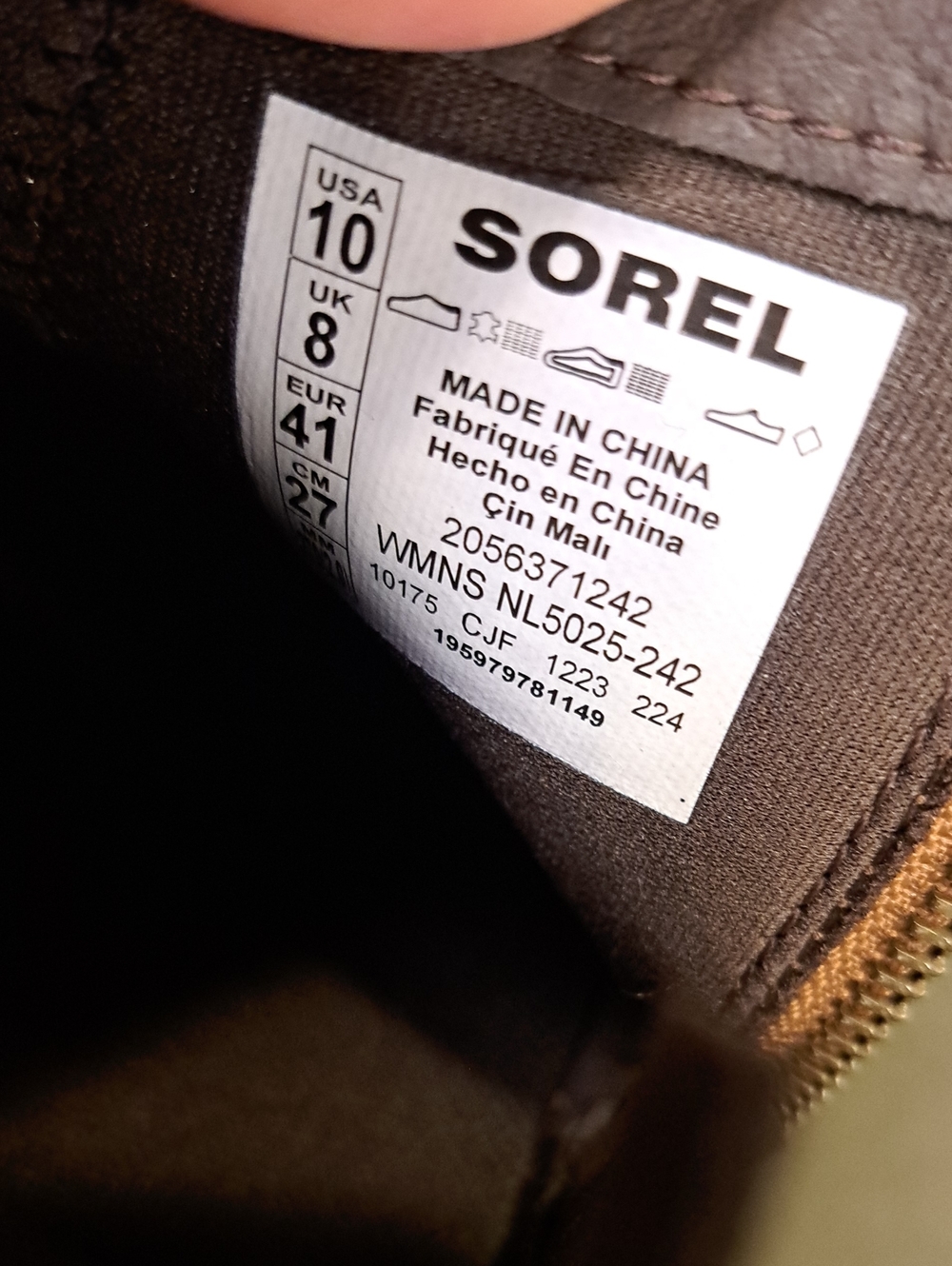 SOREL Evie II Waterproof Bootie - Color: Velvet Tan - Size: Women 10 - Picture 9 of 11